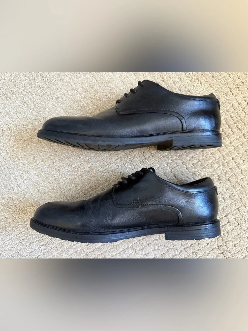 Zara Boys Black Dress Shoes – Size 6